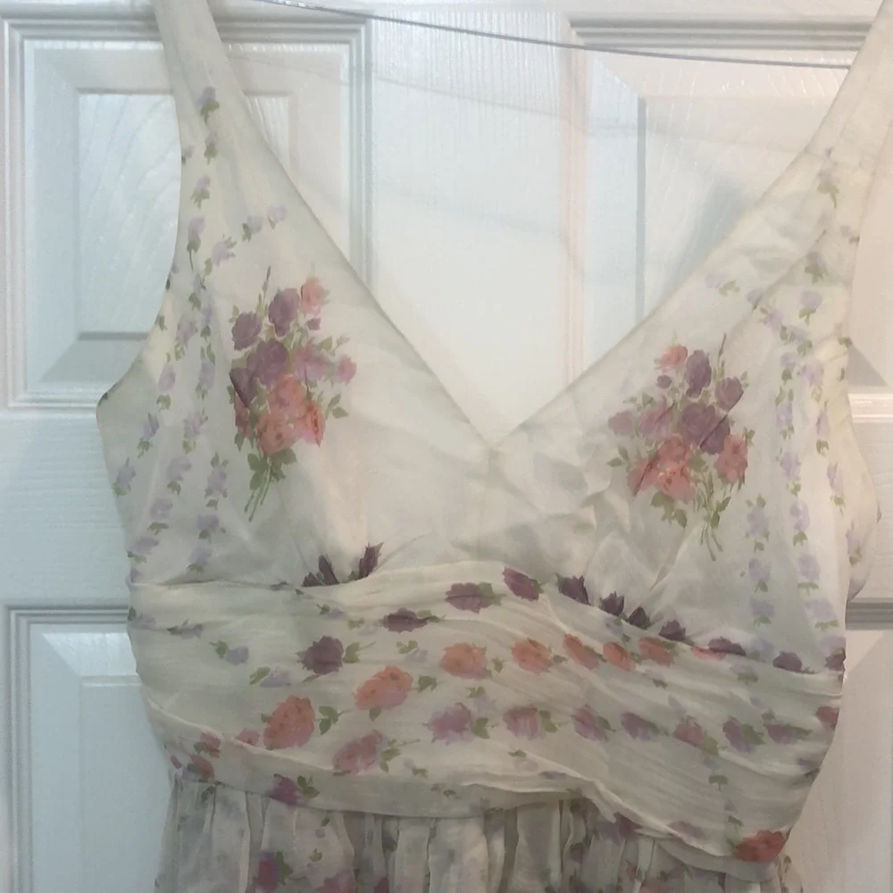 Tracy Reese floral peplum top - Picture 5 of 6